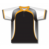 Oradell Baseball Sublimated 2-Button DRYFIT Game Jersey (Gold)