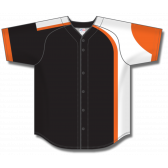 Sublimated Full Button Baseball Jerseys Buy ZBA72-DESIGN-BA1006