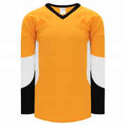 Athletic Knit H7000-833 House League Hockey Jersey - White / Orange / Black