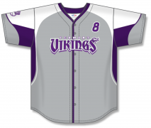 Personalized Jerseys & Uniforms Custom Button Down Baseball Jersey (Full Dye Sublimation) 50058