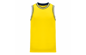 Athletic Knit B1710-451 Blank 2010-11 Golden State Warriors Basketball Jersey