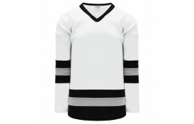 Athletic Knit (AK) H6600Y-629 Youth White/Black/Vegas Gold League